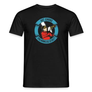 Fanfare trompette - T-shirt homme - noir - Devant - AI Model Male 178 light (178cm)