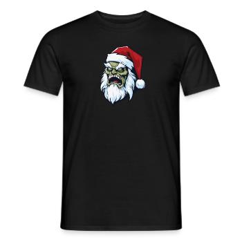 Zombie Halloween - Men's T-Shirt - black - Front - AI Model Male 178 light (178cm)
