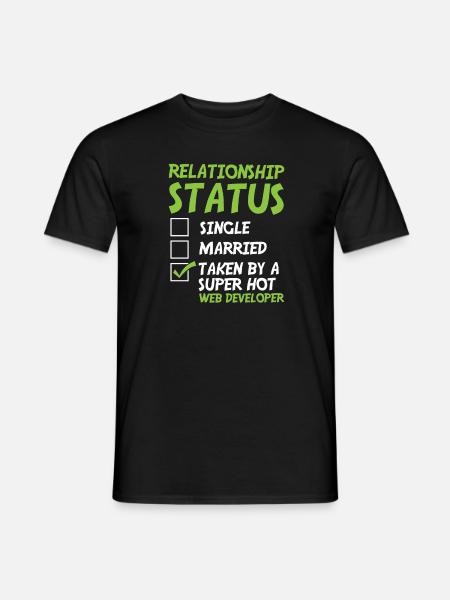 Web Entwickler Webdeveloper Witzig - Männer T-Shirt - Schwarz