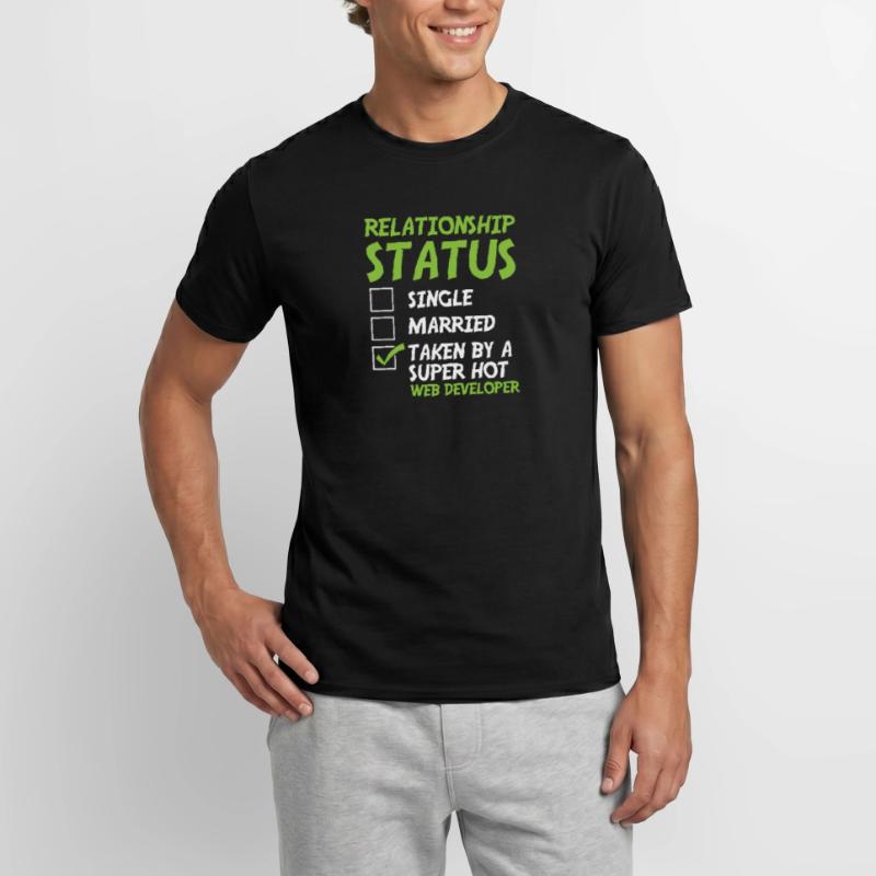 Web Developer Web Developer Funny Men's T-Shirt