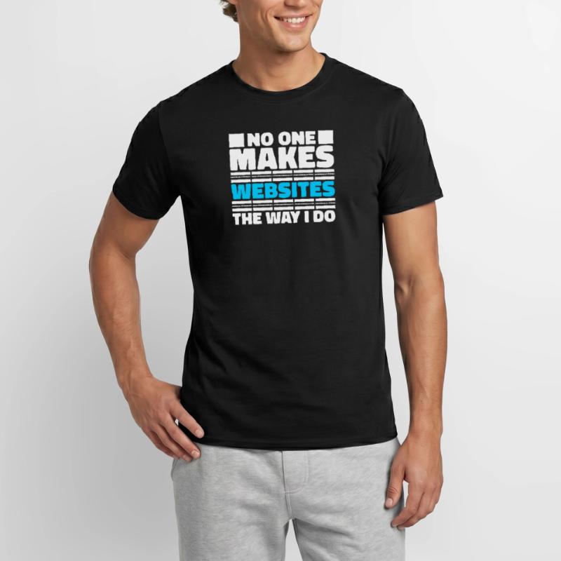 Web Developer Web Developer Funny Men's T-Shirt