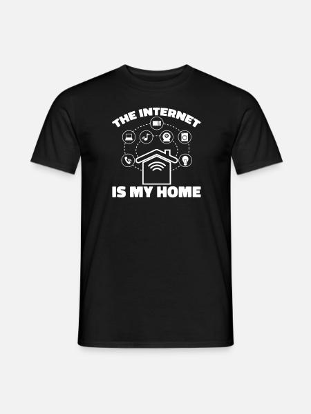 Web Entwickler Webdeveloper Internet - Männer T-Shirt - Schwarz
