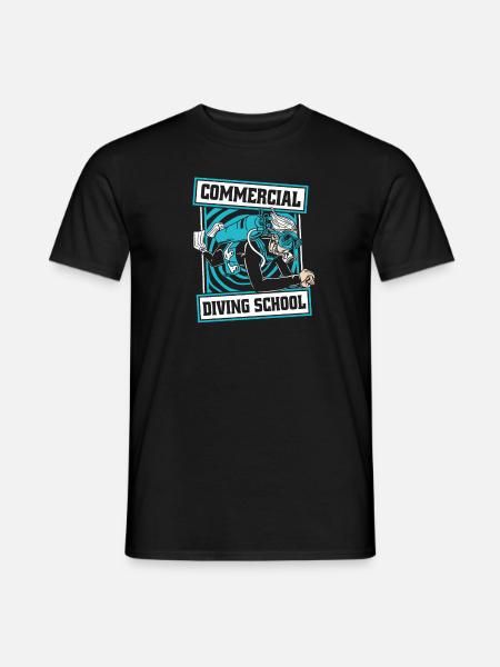 Diving Diver Commercial Diving - Men's T-Shirt - black