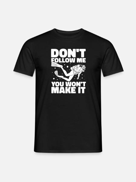 Diving Diver Commercial Diving - Men's T-Shirt - black