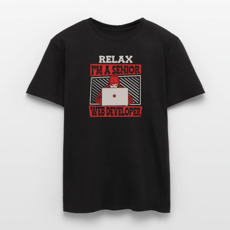 Web Developer Web Developer Senior Men's T-Shirt