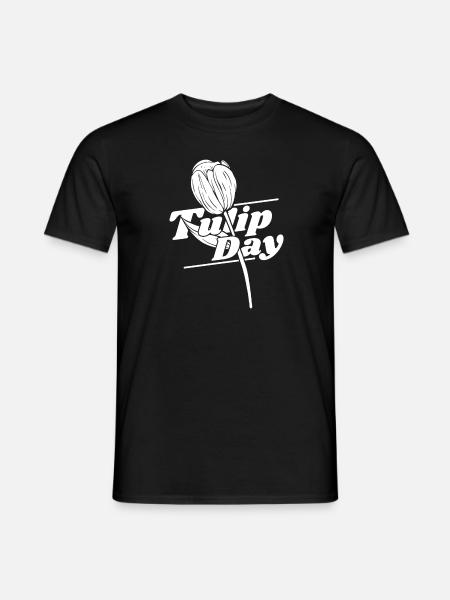 Tulips Tulips - Men's T-Shirt - black