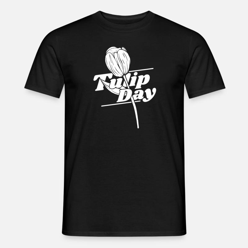 Tulips Tulips - Men's T-Shirt - black