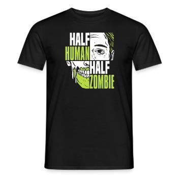 Zombie Halloween Cool - T-shirt homme - noir - Devant - AI Model Male 178 light (178cm)