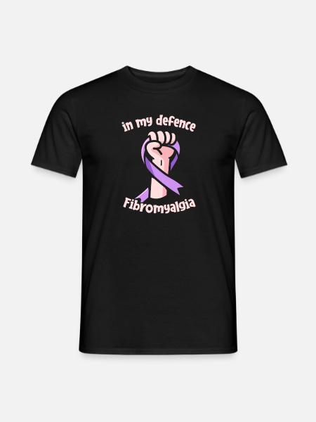 Fibromyalgie Rhumatisme mignon - T-shirt homme - noir