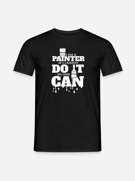 Painter Varnisher - Men's T-Shirt - black