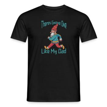 Cueilleurs de champignons Père Nain de champignons - T-shirt homme - noir - Devant - AI Model Male 178 light (178cm)