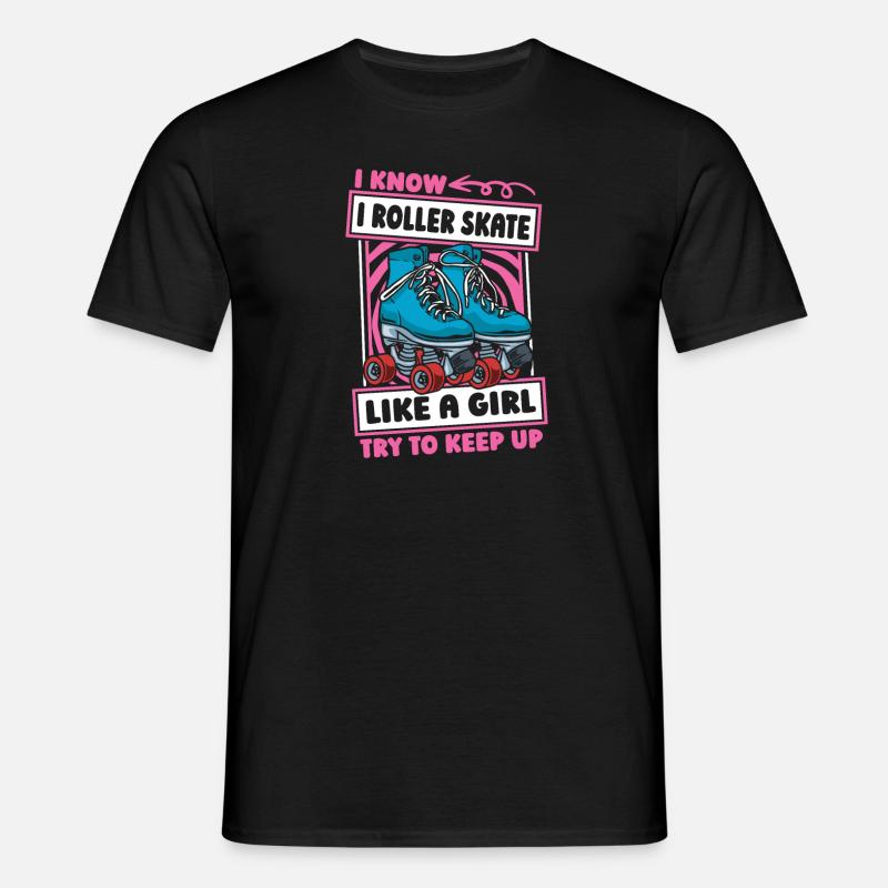 Roller Roller Roller - T-shirt Homme - noir