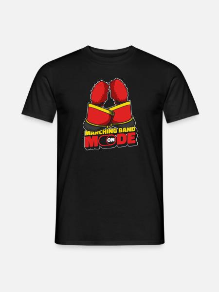 Fan train marching band - Men's T-Shirt - black