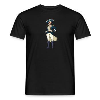 Sailing Sailors Sailboat Sailboat Women - Men's T-Shirt - black - Front - AI Model Male 178 light (178cm)