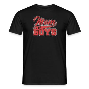 Maman Mère Cool Maman De Garçons - T-shirt homme - noir - Devant - AI Model Male 178 light (178cm)