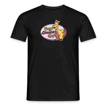 Dinosaur Adult Dinosaur - Men's T-Shirt - black - Front - AI Model Male 178 light (178cm)