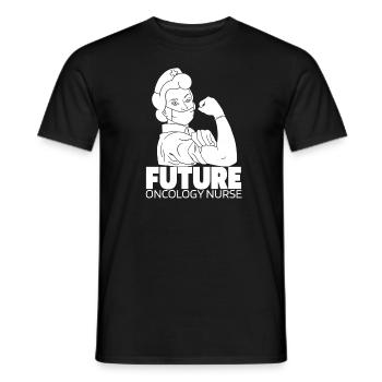 Krankenschwester Zukunft - Männer T-Shirt - Schwarz - Vorne - AI Model Male 178 light (178cm)