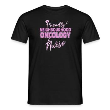 Nurse Friendly - Men's T-Shirt - black - Front - AI Model Male 178 light (178cm)
