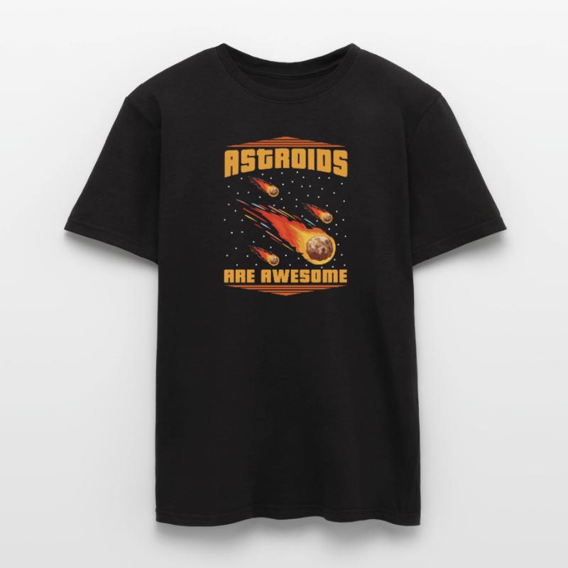Dérivation astroïde de l’espace spatial T-shirt homme