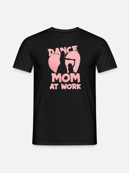 Maman Mère Amour Danse Mère - T-shirt homme - noir