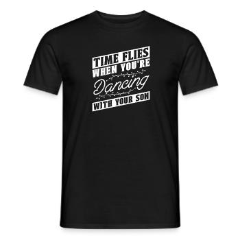 Mom Mutter Sohn Tanz Mutter - Männer T-Shirt - Schwarz - Vorne - AI Model Male 178 light (178cm)