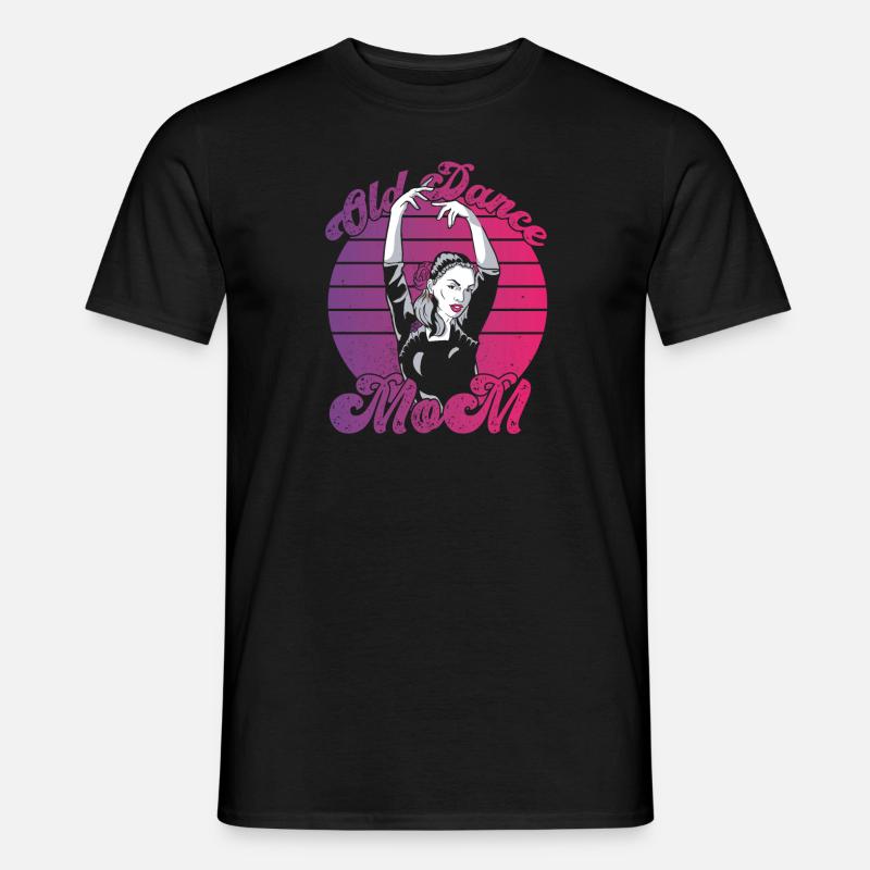 Mom Mutter Mutter Tanz Mutter - Männer T-Shirt - Schwarz