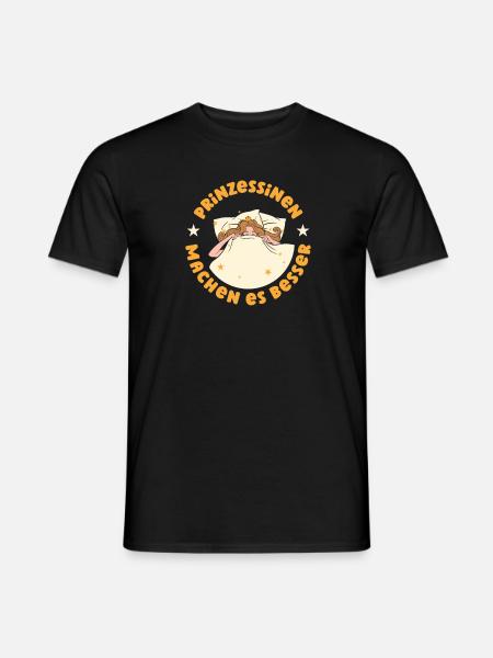 Prinzessin - Männer T-Shirt - Schwarz