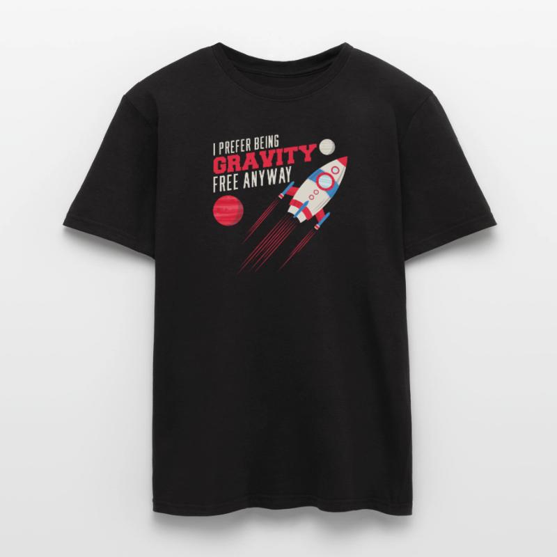 espace, espace, fusée, colonisation de l’espace T-shirt homme