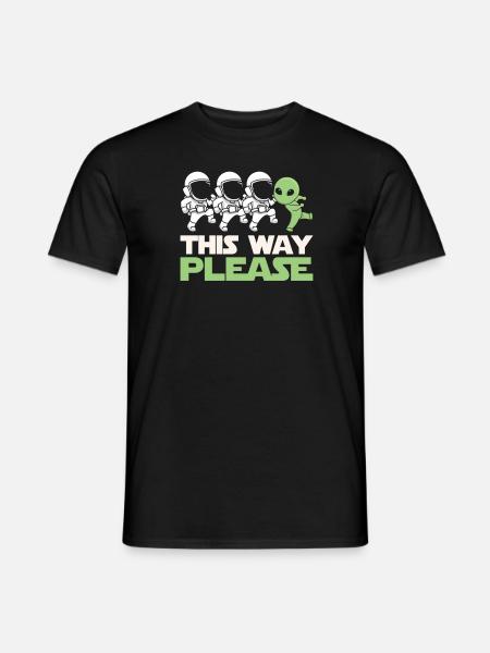 Colonisation de l’espace - T-shirt homme - noir
