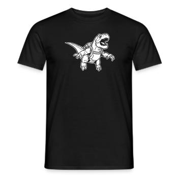 Indoor Skydiving - Men's T-Shirt - black - Front - AI Model Male 178 light (178cm)