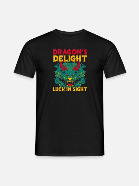 Année du Dragon 2024 - T-shirt homme - noir