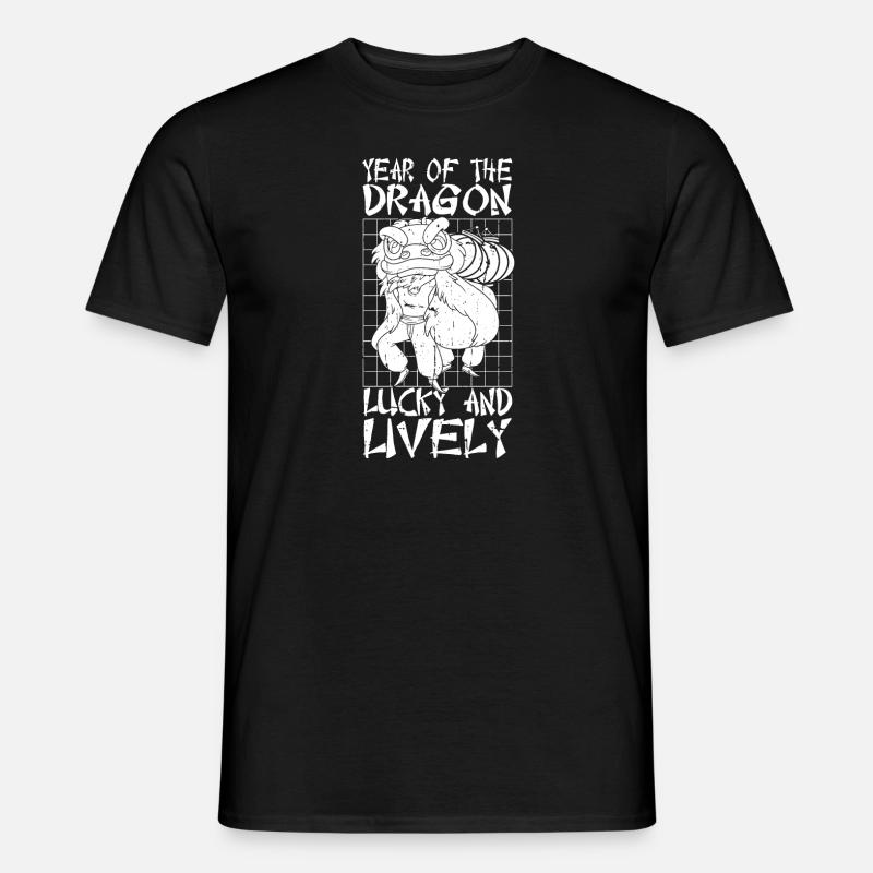 Année du Dragon 2024 - T-shirt homme - noir