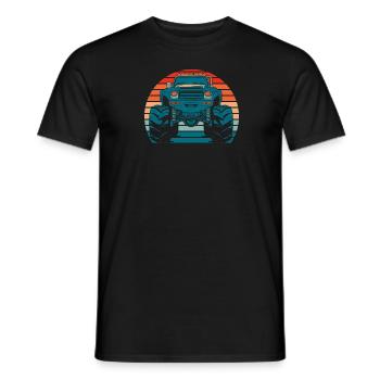 Monster Truck - T-shirt homme - noir - Devant - AI Model Male 178 light (178cm)