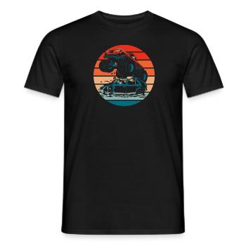 Monster Truck - T-shirt homme - noir - Devant - AI Model Male 178 light (178cm)