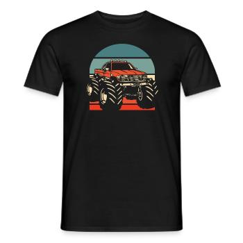 Monster Truck - T-shirt homme - noir - Devant - AI Model Male 178 light (178cm)