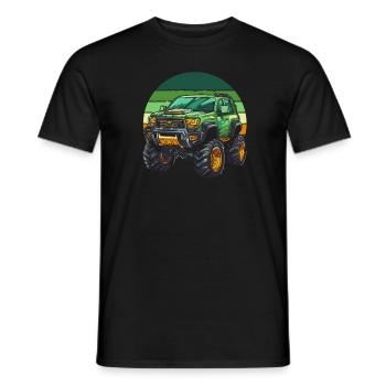 Monster Truck - T-shirt homme - noir - Devant - AI Model Male 178 light (178cm)