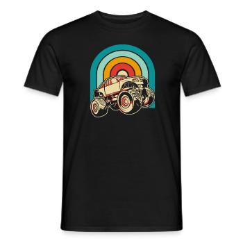 Monster Truck - T-shirt homme - noir - Devant - AI Model Male 178 light (178cm)
