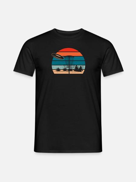 Frisbee Golf Disc Golf - Men's T-Shirt - black