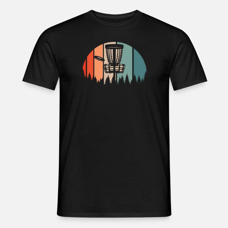 Frisbee Golf Disc Golf - Männer T-Shirt - Schwarz