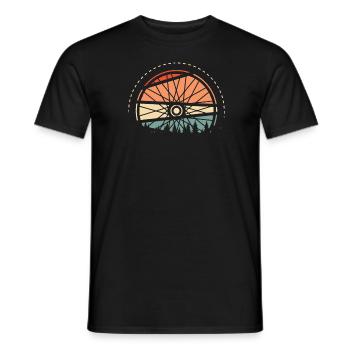 Rennrad Radsport Radsportler - Männer T-Shirt - Schwarz - Vorne - AI Model Male 178 light (178cm)