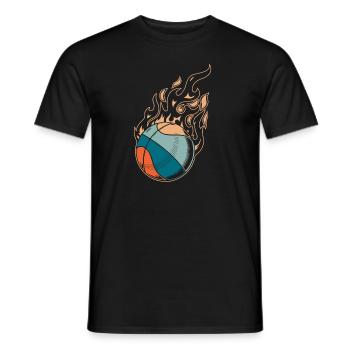 Joueur de basket-ball - T-shirt homme - noir - Devant - AI Model Male 178 light (178cm)