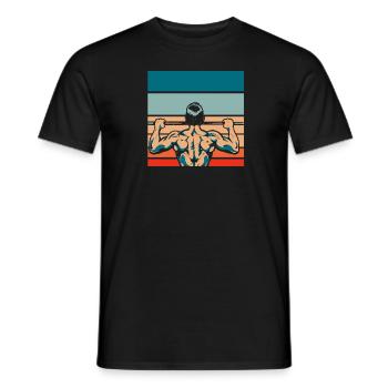 Aptitude - T-shirt homme - noir - Devant - AI Model Male 178 light (178cm)