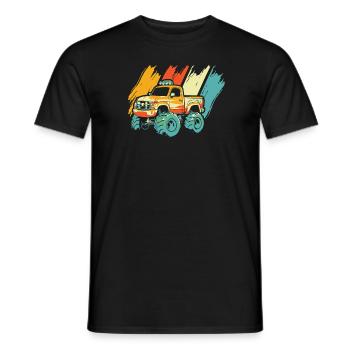 Monster Truck - T-shirt homme - noir - Devant - AI Model Male 178 light (178cm)