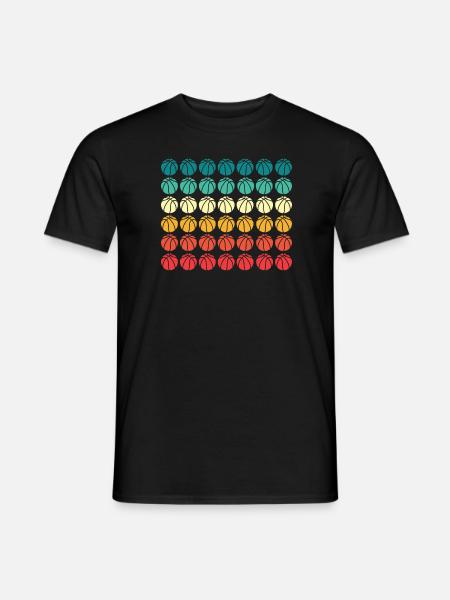 Basketball Basketballer - Männer T-Shirt - Schwarz