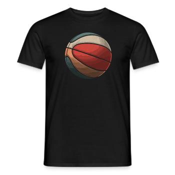 Joueur de basket-ball - T-shirt homme - noir - Devant - AI Model Male 178 light (178cm)