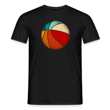 Joueur de basket-ball - T-shirt homme - noir - Devant - AI Model Male 178 light (178cm)