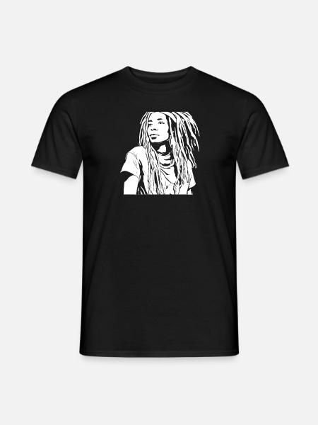 Rasta Hair Dreadlocks Dreads - Men's T-Shirt - black