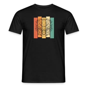 Jahr Des Drachen 2024 - Männer T-Shirt - Schwarz - Vorne - AI Model Male 178 light (178cm)