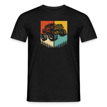 Monster Truck - T-shirt homme - noir - Devant - AI Model Male 178 light (178cm)