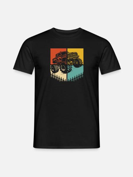Monster Truck - Men's T-Shirt - black